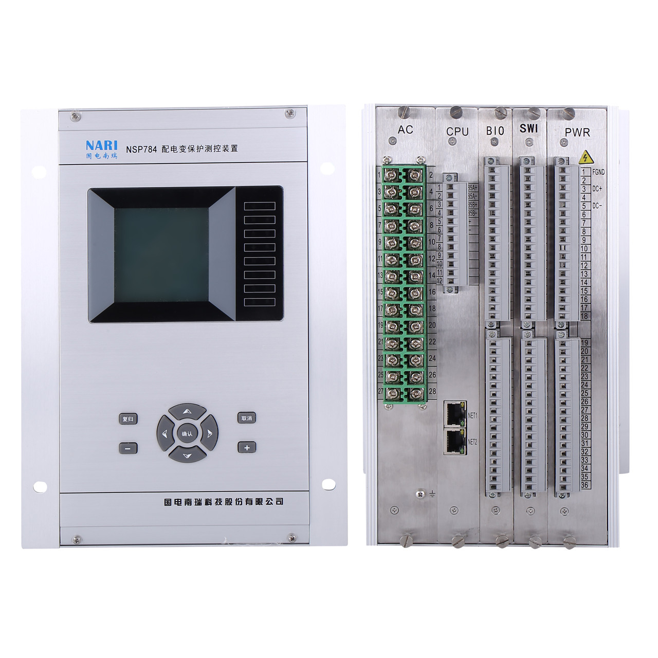 国电南瑞nsp784配电变保护测控装置