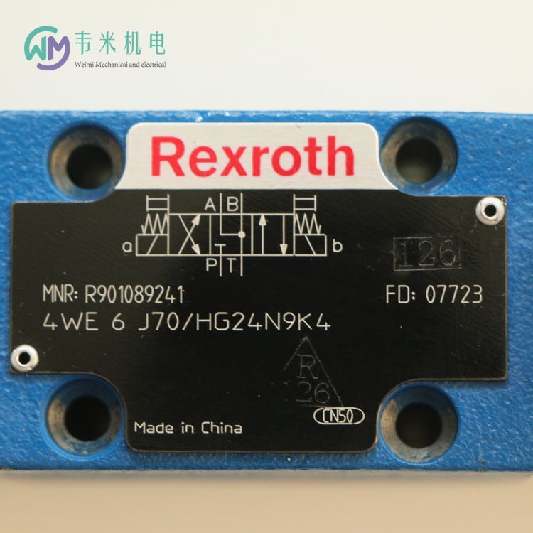 REXROTH电磁阀 R900571012 4WE6R62/EG24N9K4 -液压控制元件