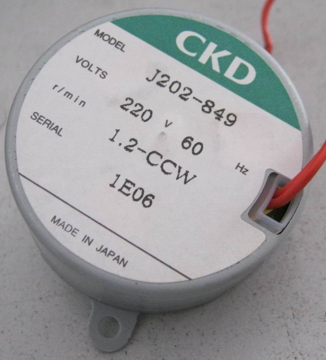 原装正品CKD J202- 849电机
