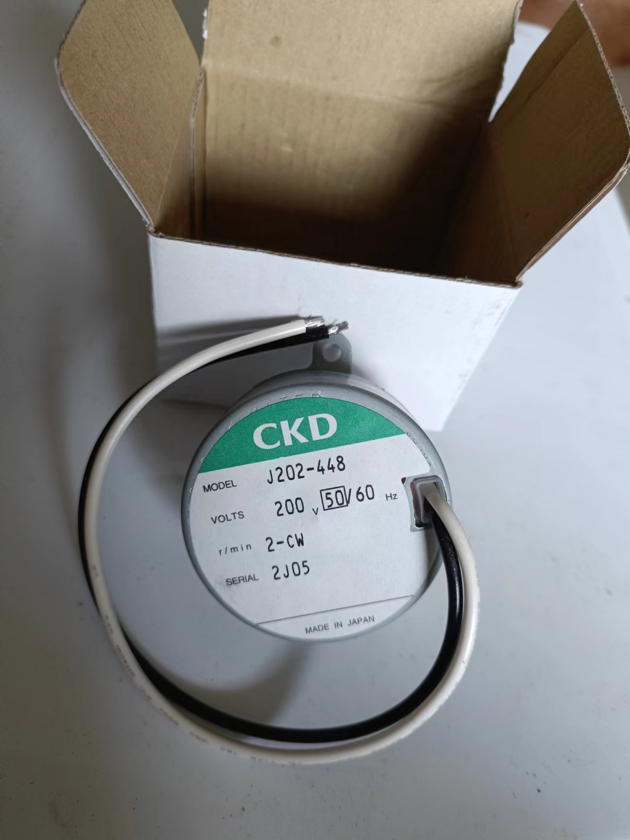 原装正品CKD J202- 448 752 861 231电机