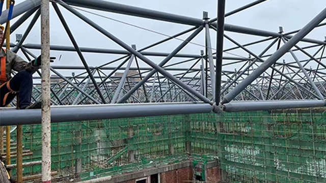 安徽网架安装方法 江苏常源钢结构供应
