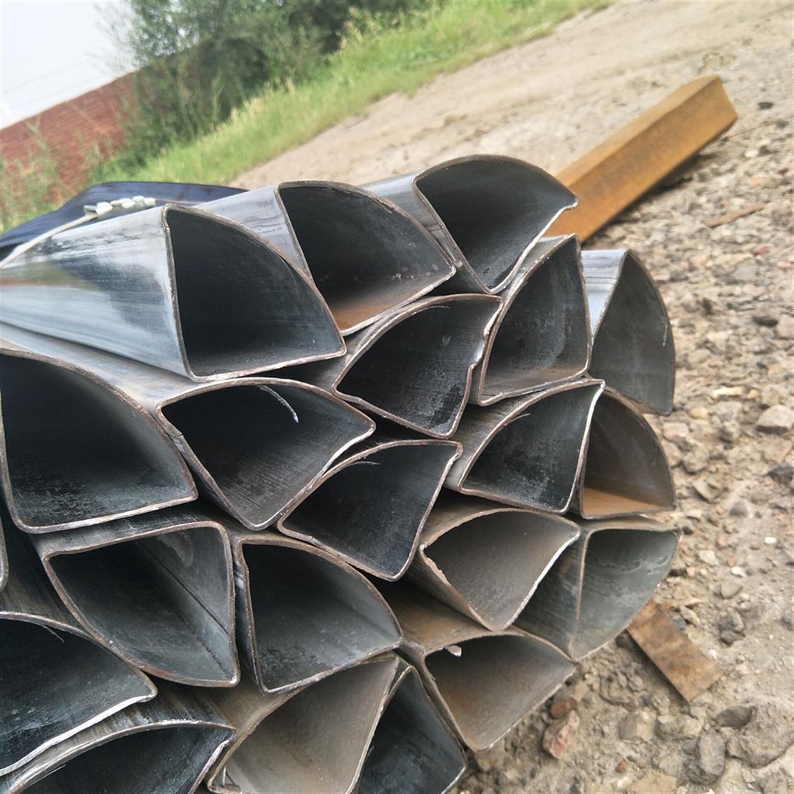 扇形钢管规格图片-天津扇形管厂家