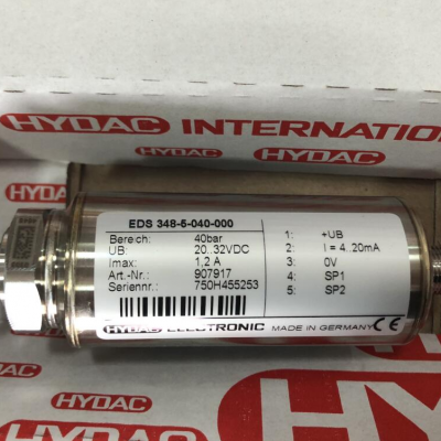 贺德克 HYDAC EDS348-5-040-000 压力传感器