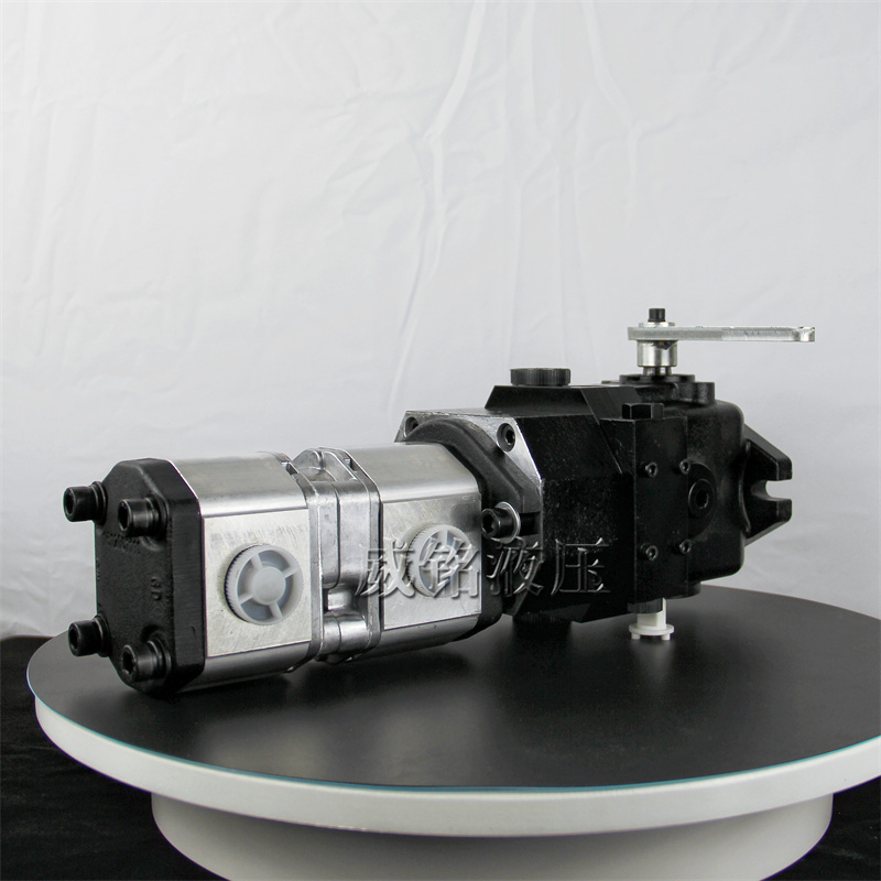 威铭液压HZDC-13H-8/43吨压路机TOMIW变量泵故障与维修方法
