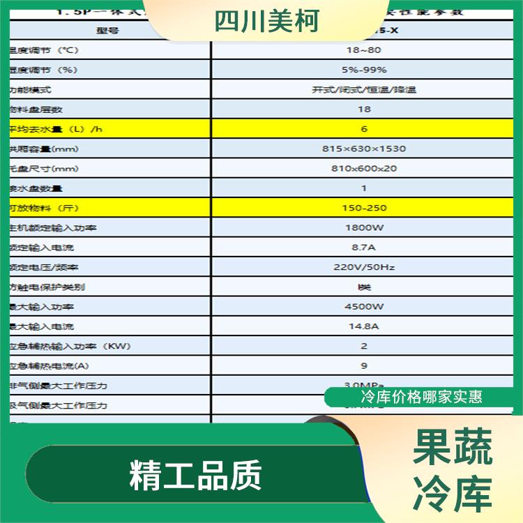 巴州雙溫庫設(shè)備 簡陽冷鏈凍庫價格 報價單