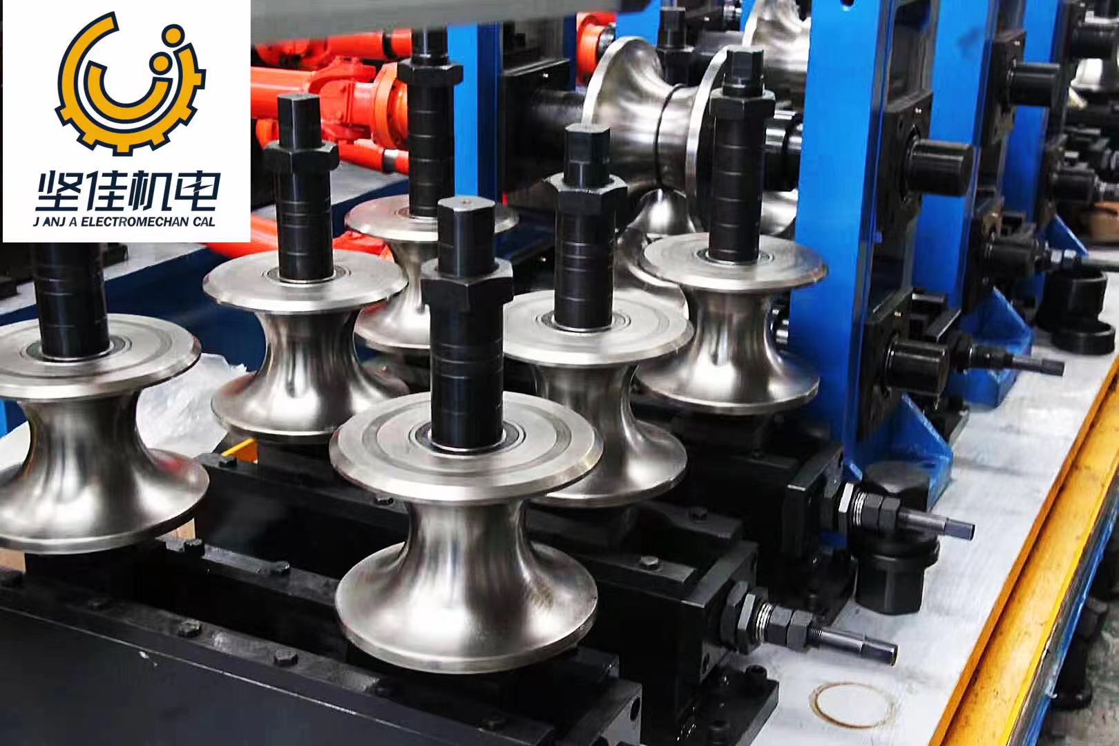 坚佳 不锈钢焊管模具 装饰管工业管异型管制机机械模具