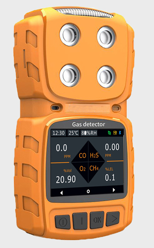 四合一多气体检测仪 用于不同环境下气体浓度的检测