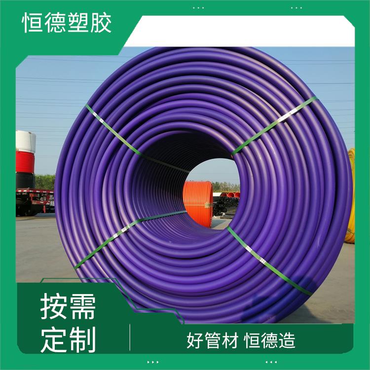 陕西HDPE穿线管 电线护套管批发 PE硅芯管