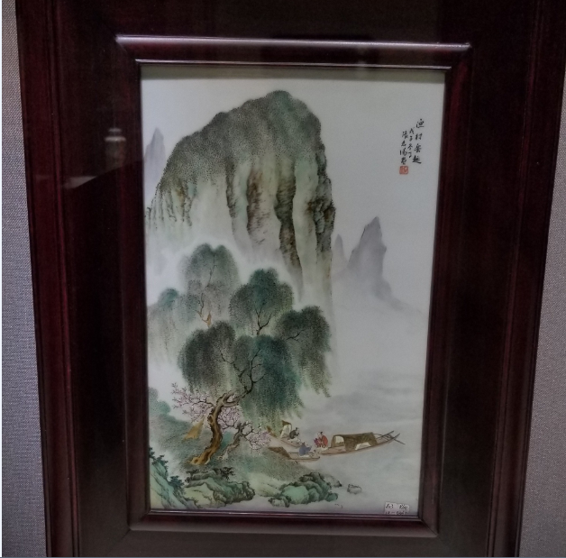 杭州哪里可以鉴定张志汤瓷板画