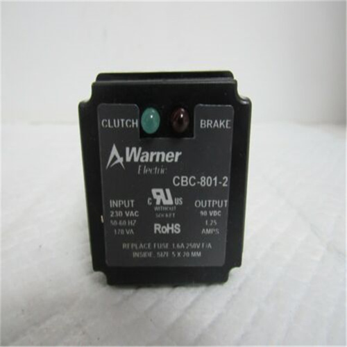 WARNER ELECTRIC电源模块CBC-801-1销售
