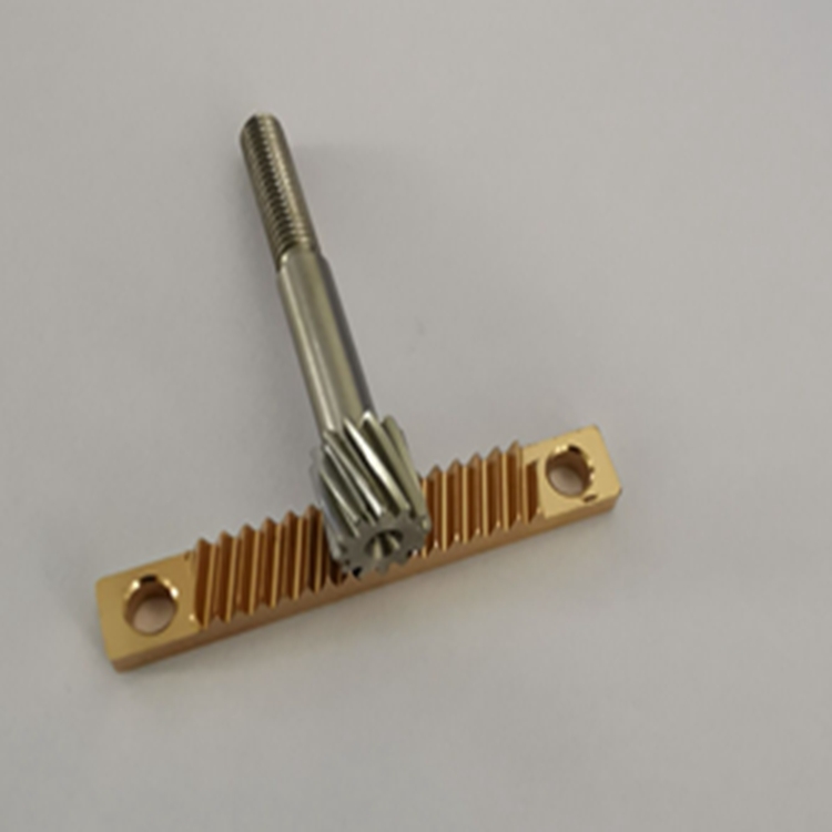 精密塞钢 0.5小模数精密铜直齿条生产厂家
