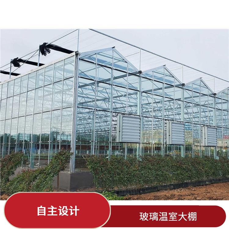 林芝连栋玻璃温室 维护方便 展示效果佳