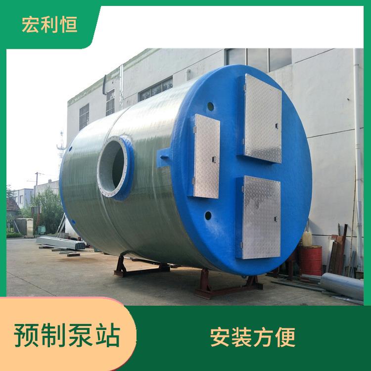 北京一体化雨水提升泵站 通体防腐能力强 快速施工 适应性强