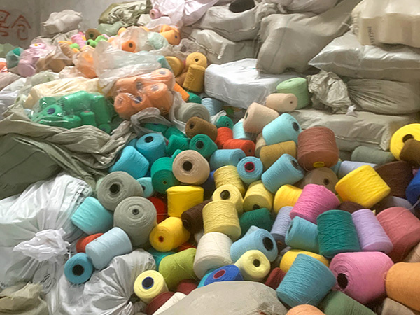 棉纱回收 高价回收库存纱线 纺织棉纱 棉线尼龙线