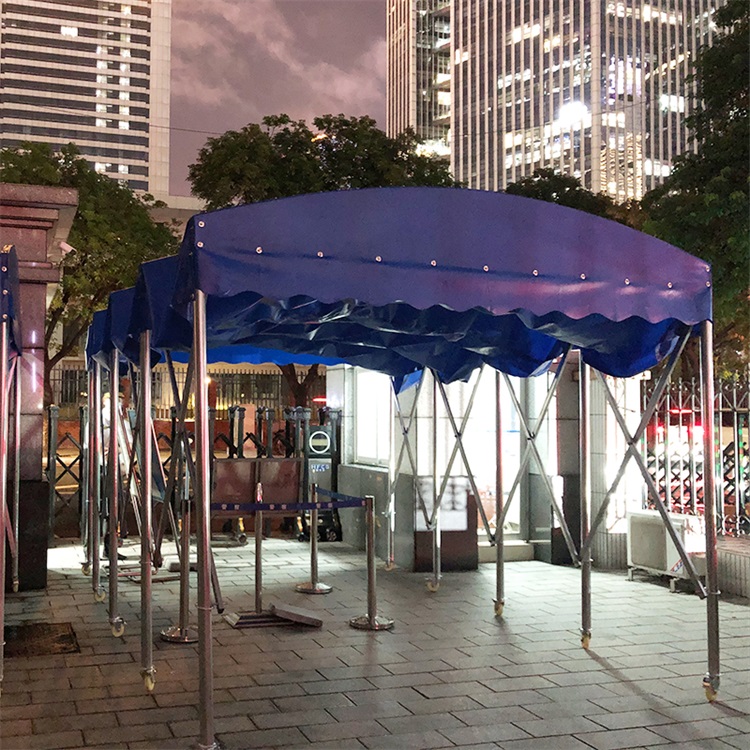 工地大型阳篷 XYYX-01 广州活动推拉雨棚 越秀遮阳挡雨蓬