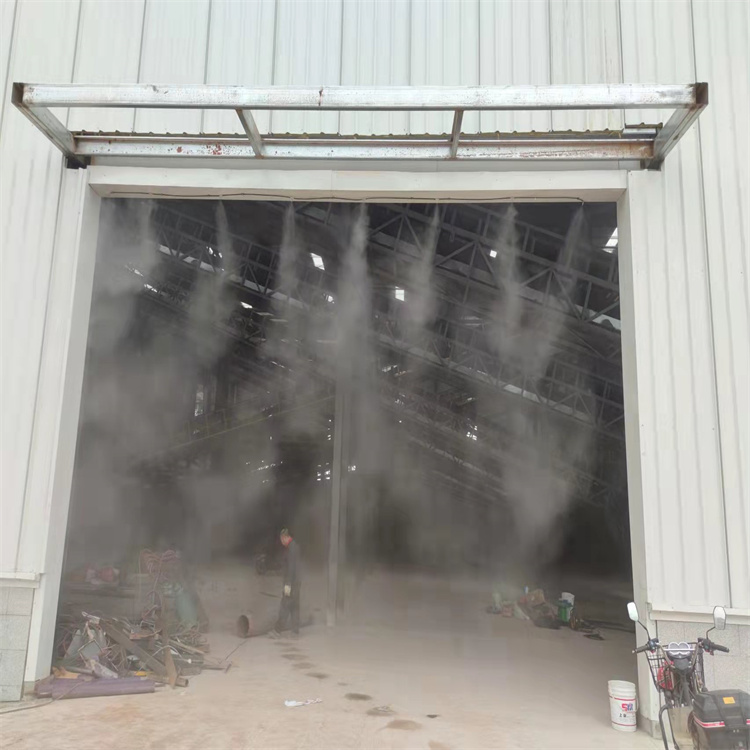 安顺工厂水雾降尘设备上门施工