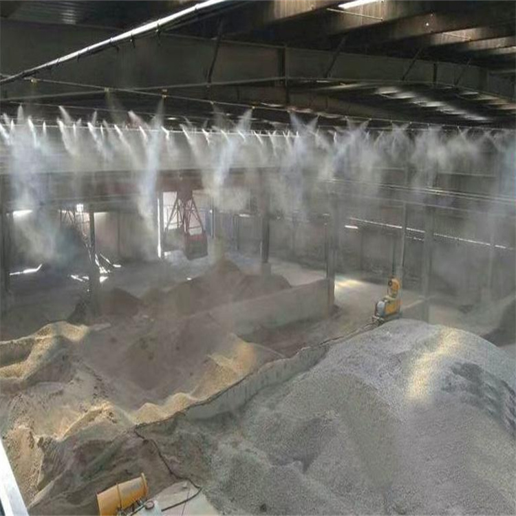 银川养殖场喷淋降温上门安装_水雾降尘设备