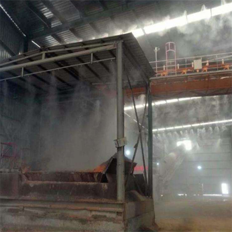 湘潭养殖场喷淋降温安装厂家_水雾降尘设备