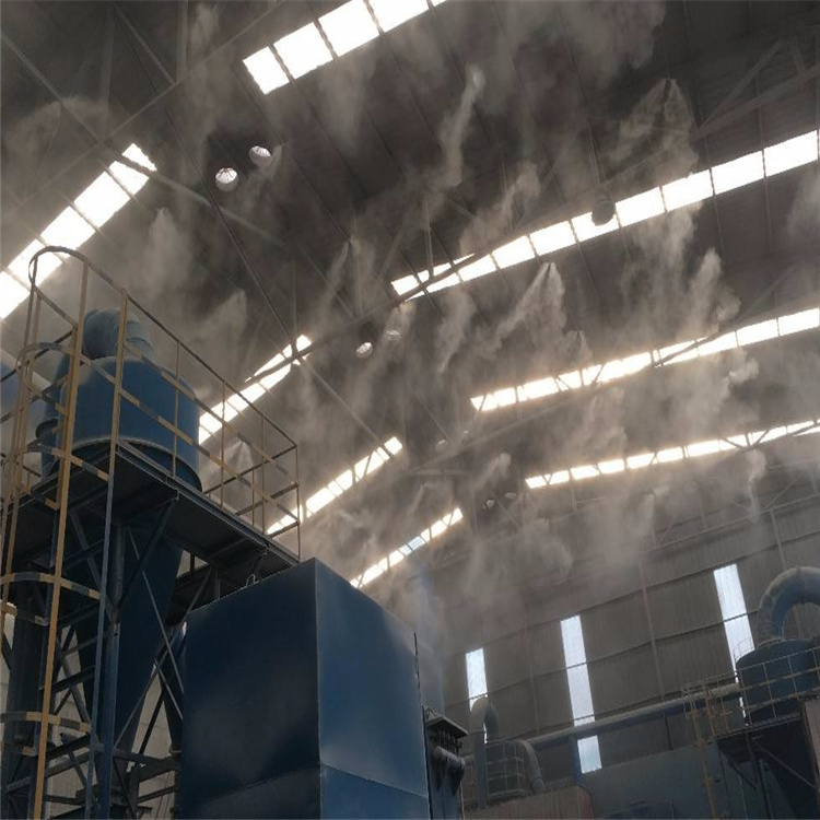 石嘴山养殖场喷淋降温安装厂家_水雾降尘设备