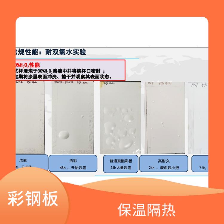 马钢彩涂板一级品 防火阻燃 重量轻 强度高