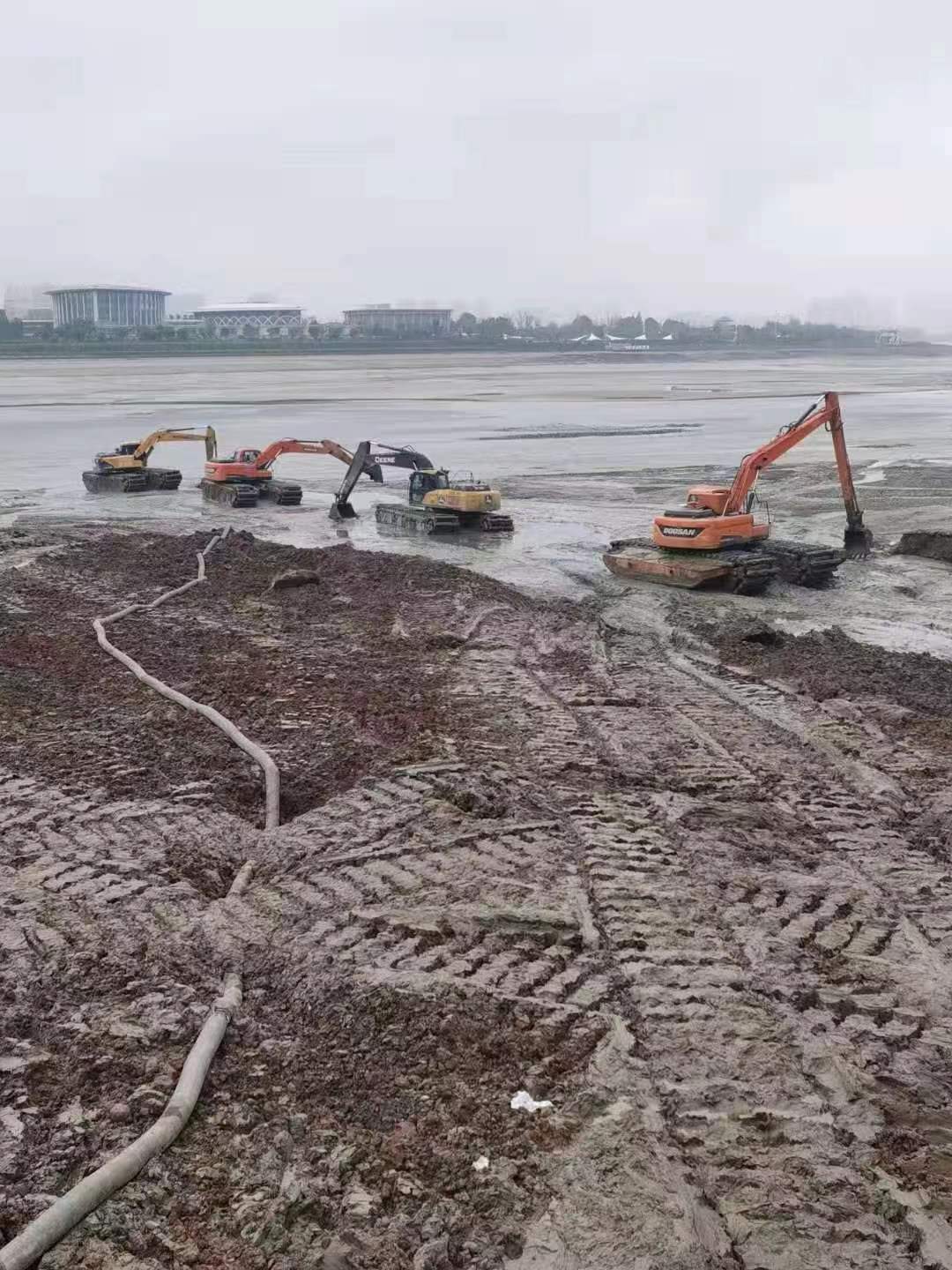 儋州当地水挖机租赁出租