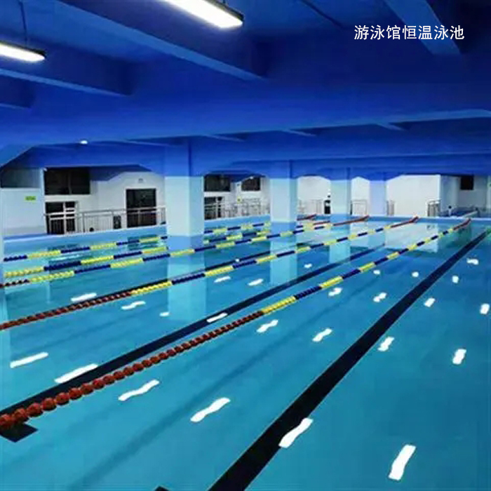拆装式钢结构恒温泳池 组装式可装配整体泳池工程
