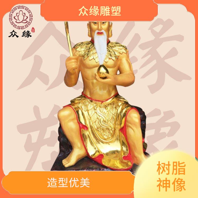 河南铜雕伏羲神像 防水防潮 制作工艺精细