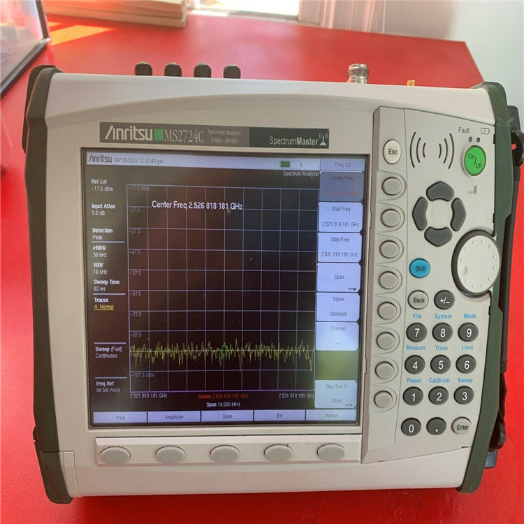 回收Anritsu/MS2726C安立MS2725C手持频谱分析仪