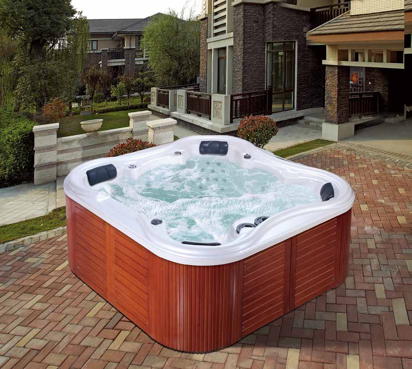 民宿酒店温泉泡池 私家别墅家用水疗池 SPA多人浴缸