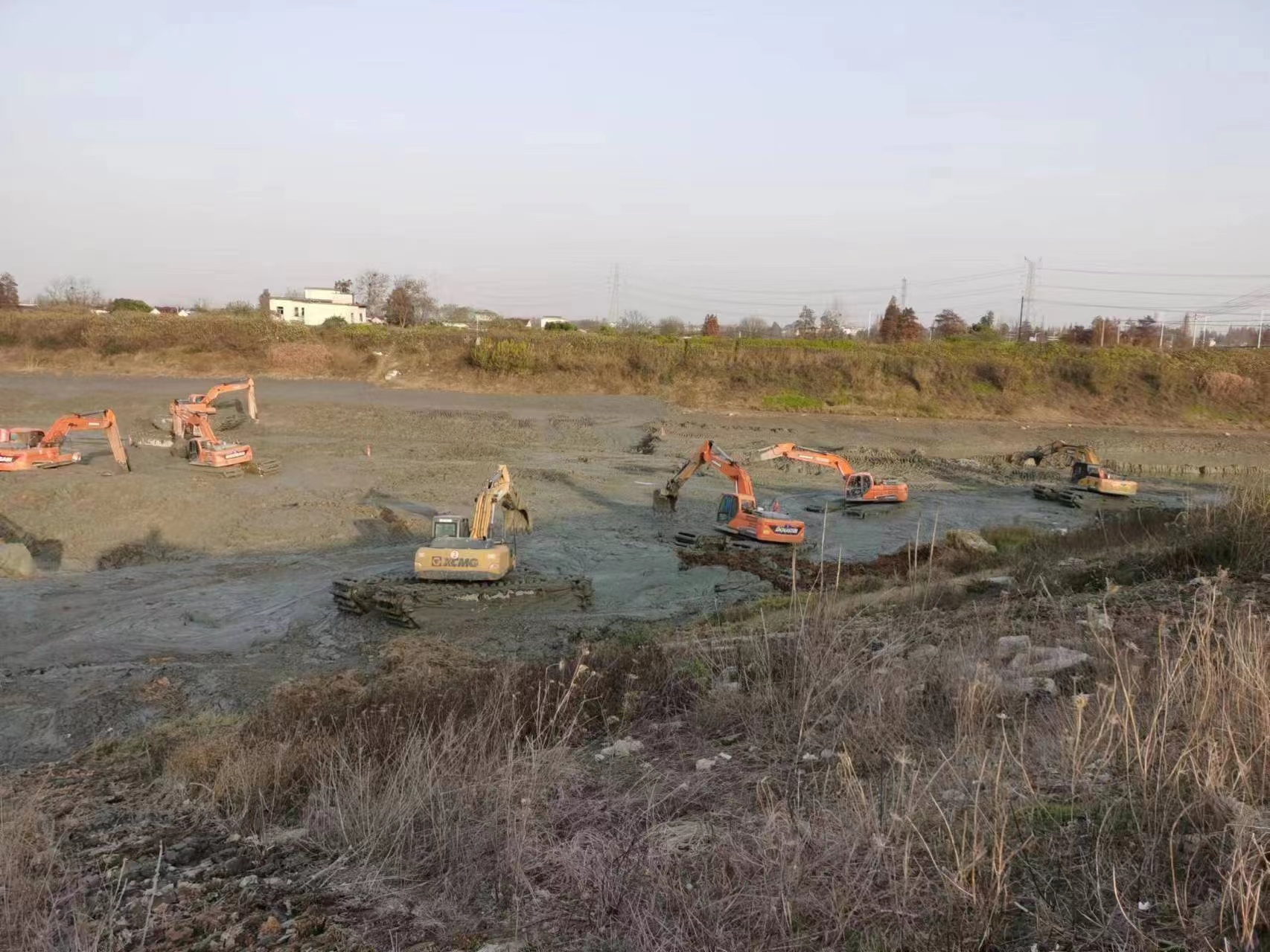 漯河清理水草挖掘机