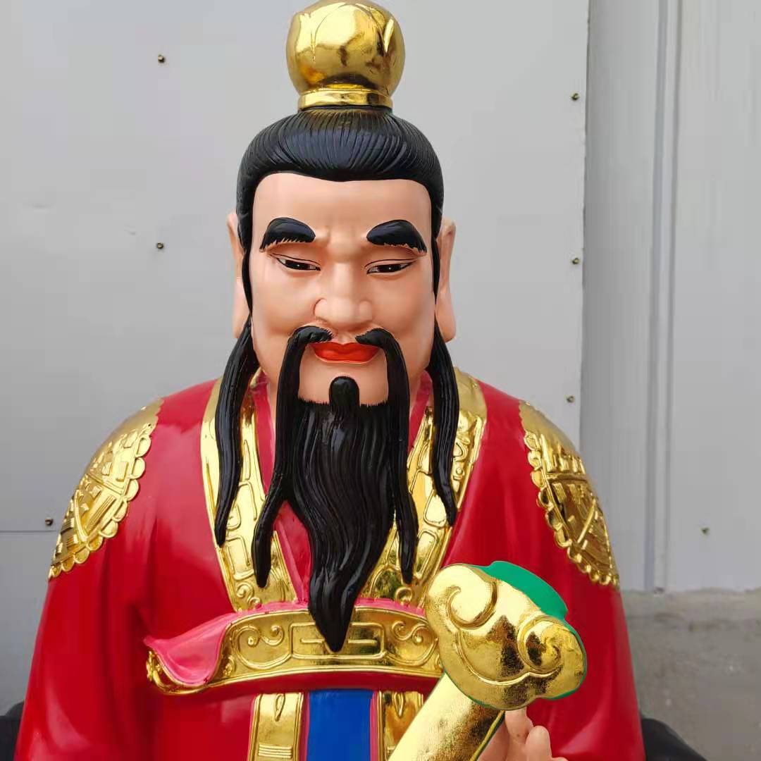 木雕三清祖师爷像 1.3米太上老君神像