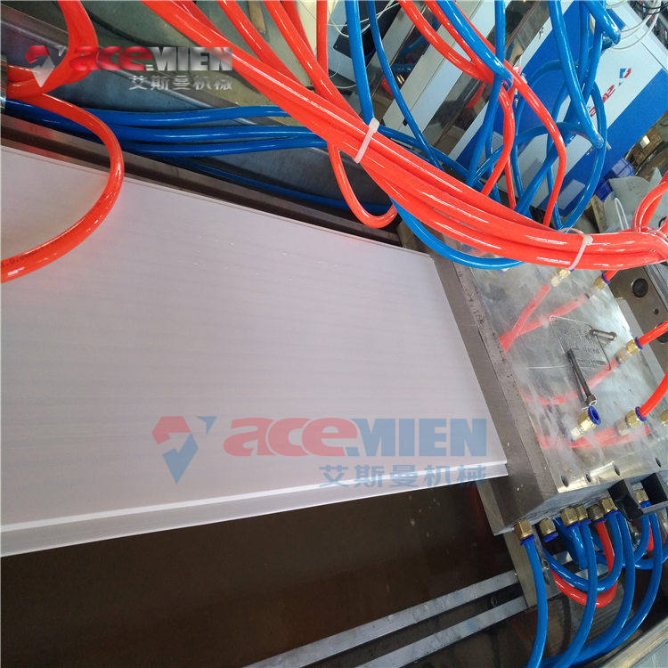 PVC环保集成墙面板生产线设备 艾斯曼智能装备 一键套用