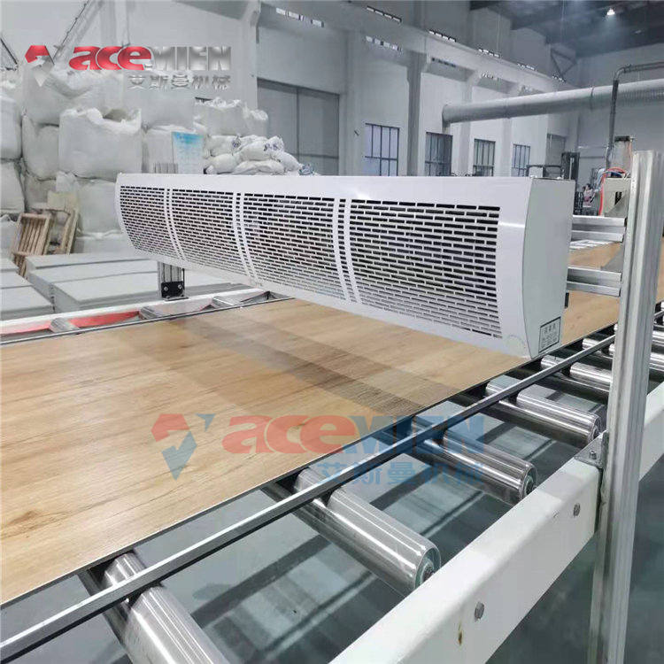 PVC地板挤出生产线设备 艾成机械 PLC触摸屏控制