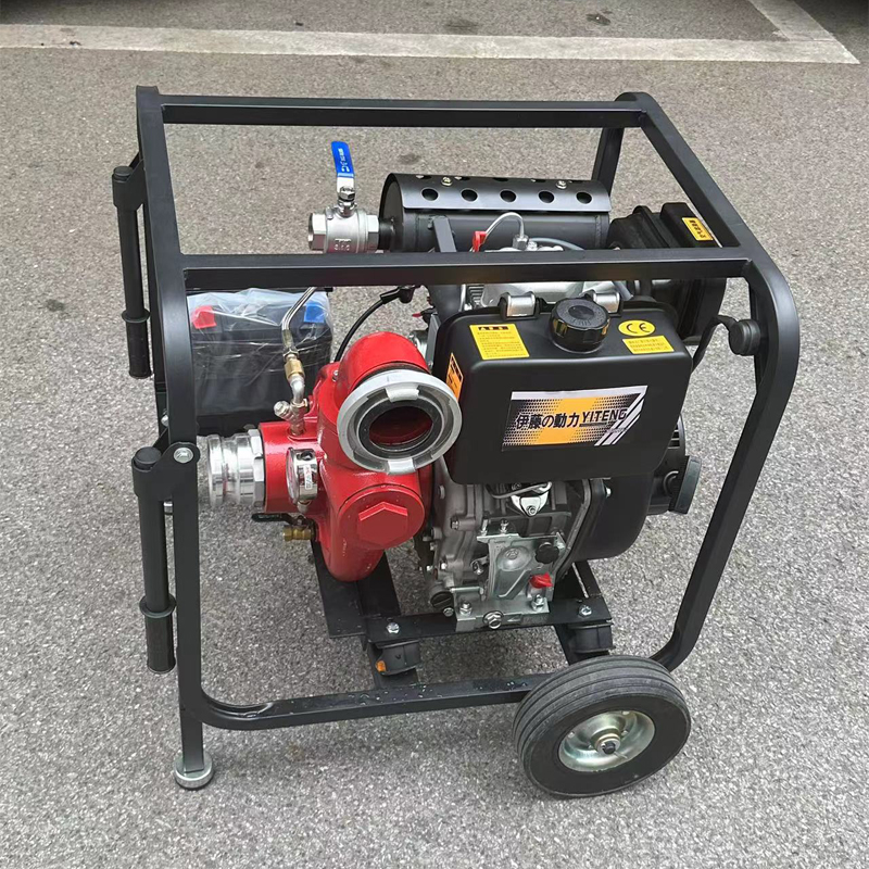 柴油机应急高压水泵3寸移动式