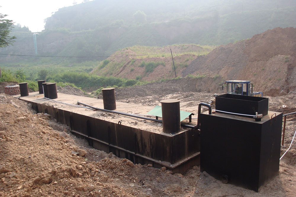 驻马店农村分散式污水处理设备 PE净化槽设备 无动力型 可地埋式安装