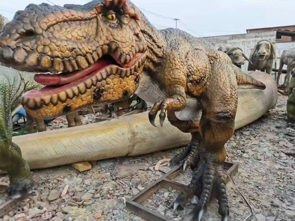 游乐园景区侏罗纪大型仿真机械电动恐龙出售 可定制