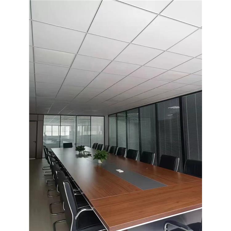 办公室隔断百叶玻璃 拆装方便 可以实现良好的通风透光效果