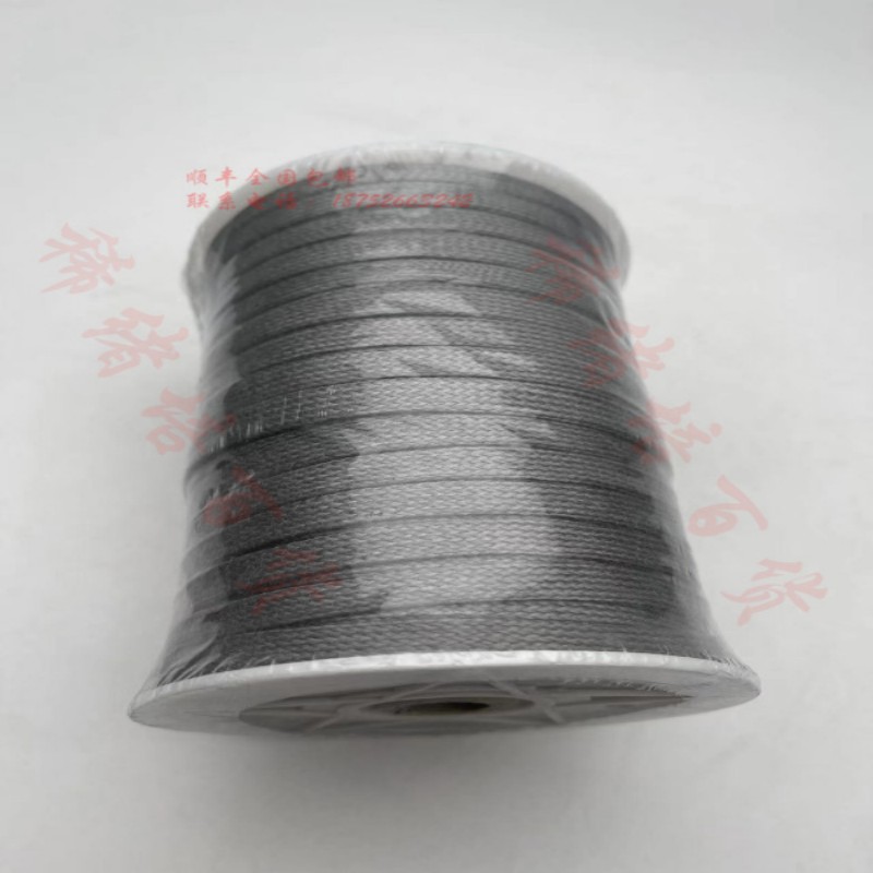 316L不锈钢金属纤维纱线 多股2股/3股捻线 柔软耐折导电带