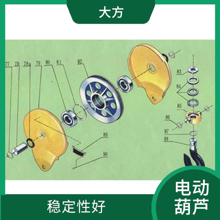 電動葫蘆 體積小 穩(wěn)定性好