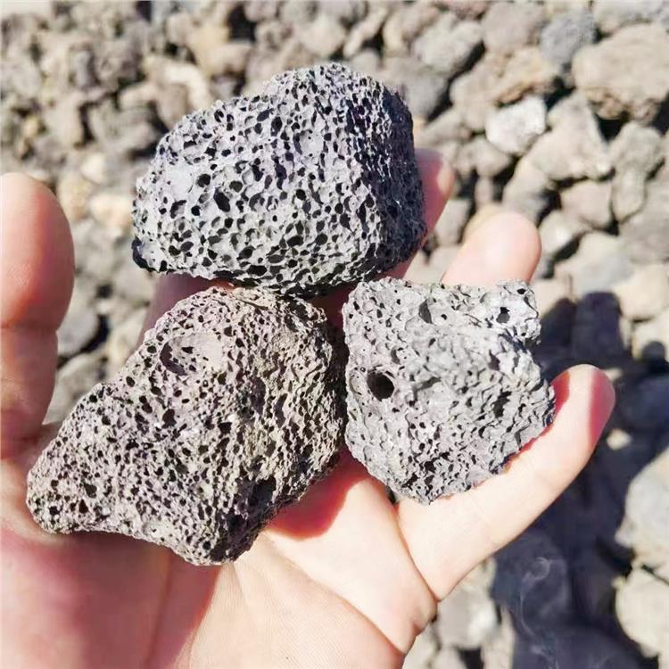 西宁火山岩填料规格 火山岩石