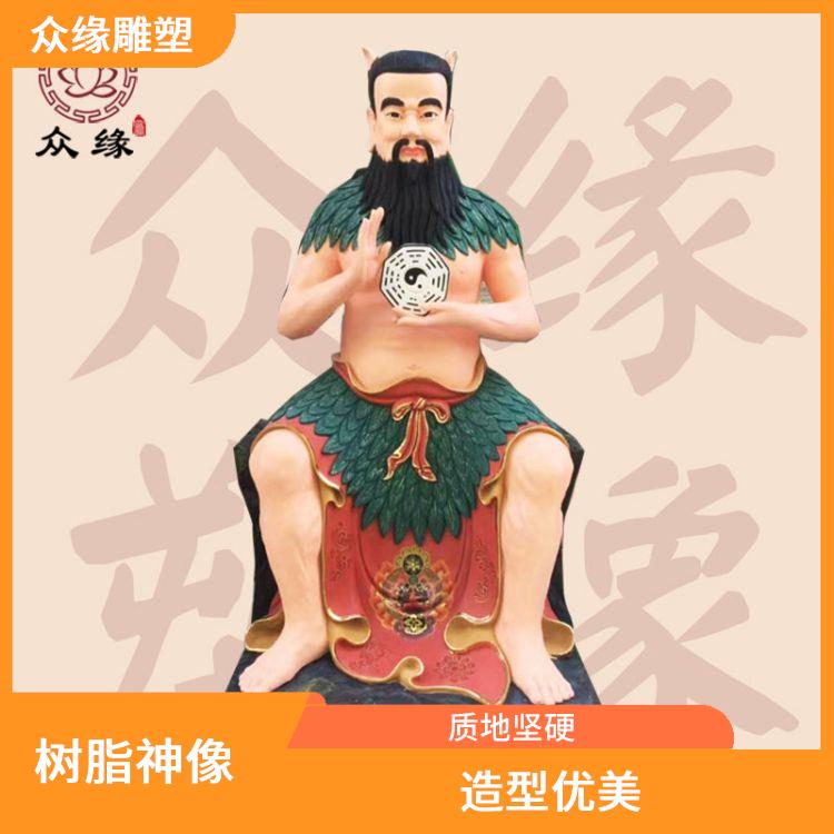 安徽彩绘伏羲神像 外观精美 制作工艺精细