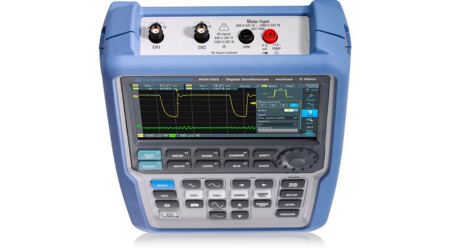 R&S®RTH1002+RTH-B223手持式示波器