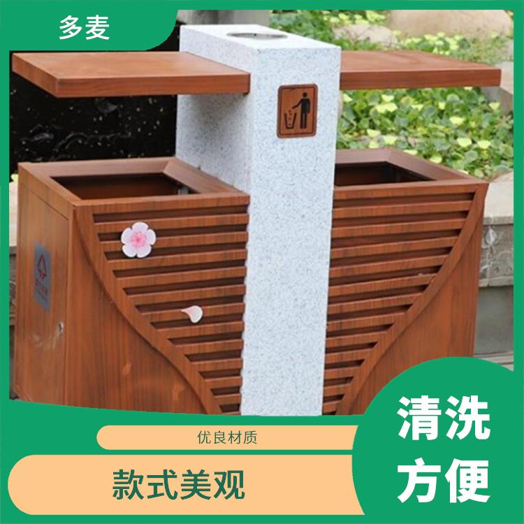 苏州塑木果皮箱厂 光滑设计 使用寿命长