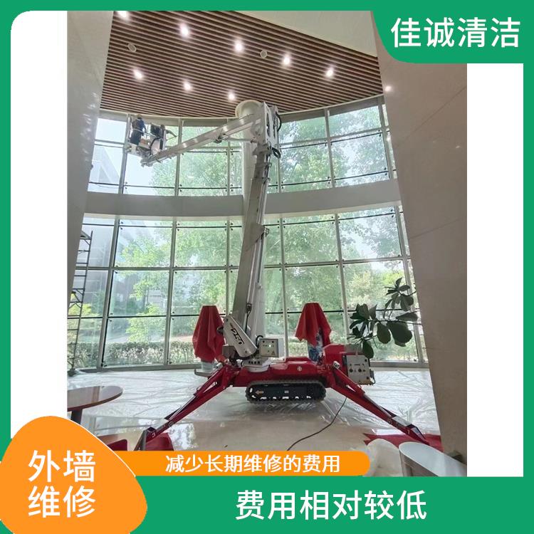 通州区建筑物外墙保温维修 费用相对较低 拥有多种高空作业设备