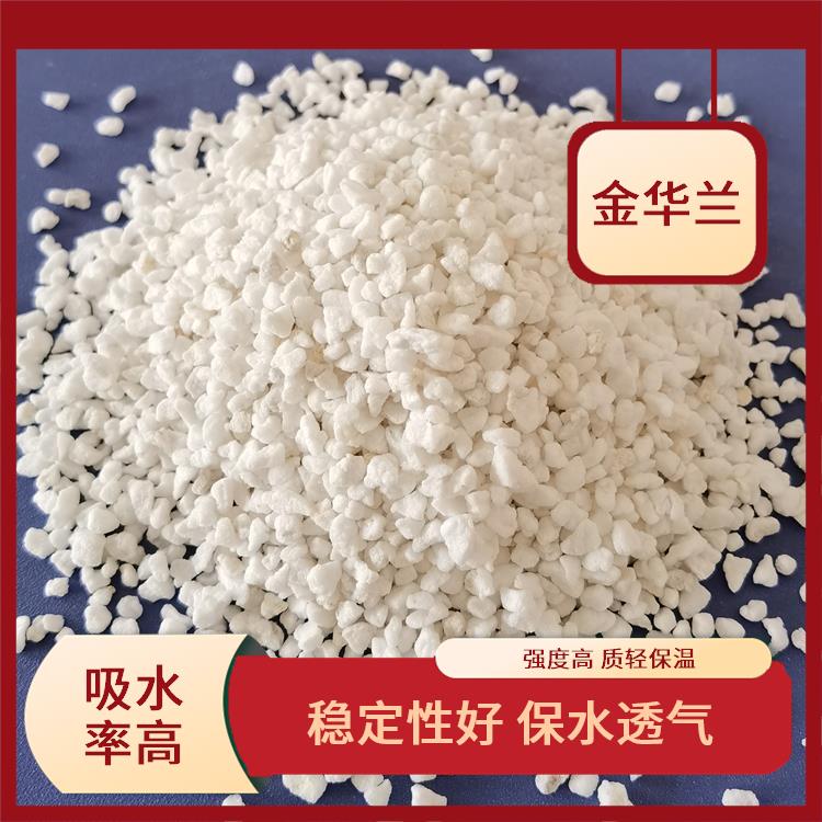 膨胀珍珠岩 颗粒大 质量轻 兼顾了保水疏水的特性