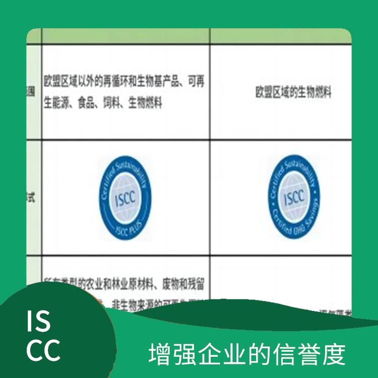 ISCC认证审核类型及之间的区别 帮助企业进入国际市场