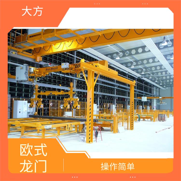 豫工歐式龍門起重機 結構穩定 結構簡單