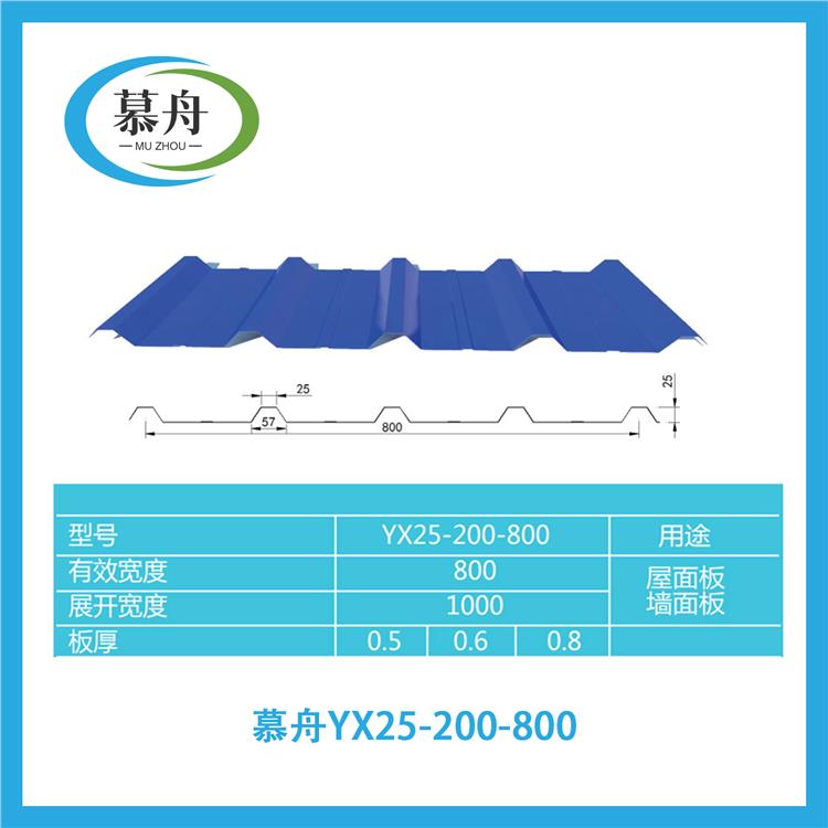 武汉YX76-380-760铝镁锰板彩钢板价格 支持定制