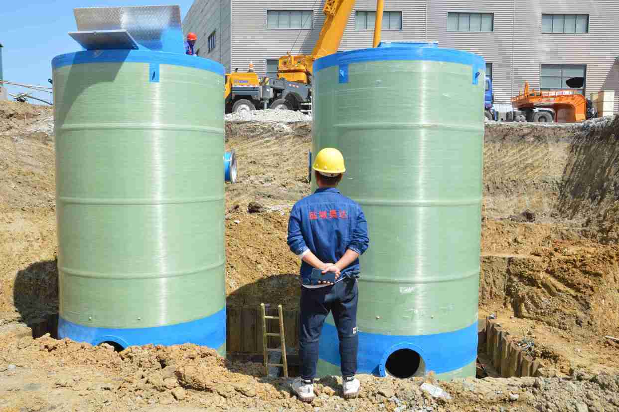 一体化预制污水提升泵站厂家安装控制系统