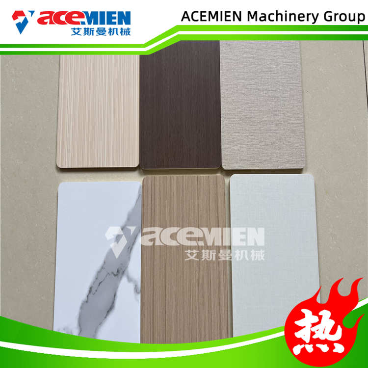 PVC碳晶板设备 发泡板生产线 木饰面装饰板材料
